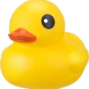 6.89 Inch Giant Rubber Duck Big Rubber Duck Large Duck Bath Toy with Squeaky Sound for Summer Baby Shower Birthday Party Favor G