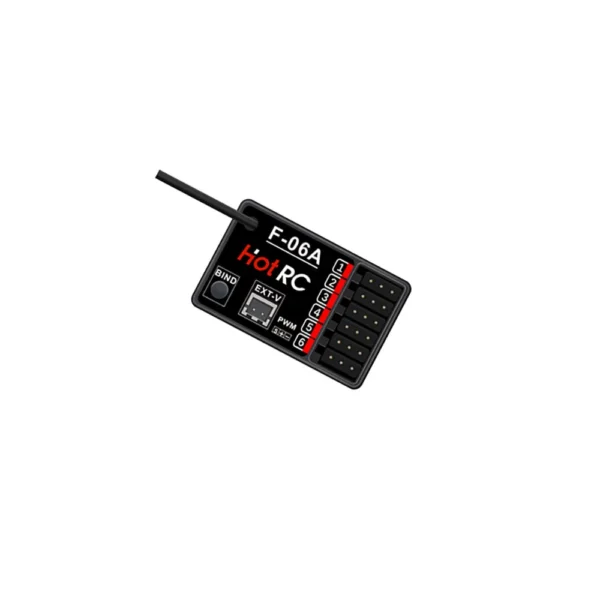 HOTRC DS-600 DS600 CH 2.4GHz FHSS Radio System Transmitter Remote Controller DS600 PWM GFSK 6CH Receiver For Model Fishing Boat - Image 4